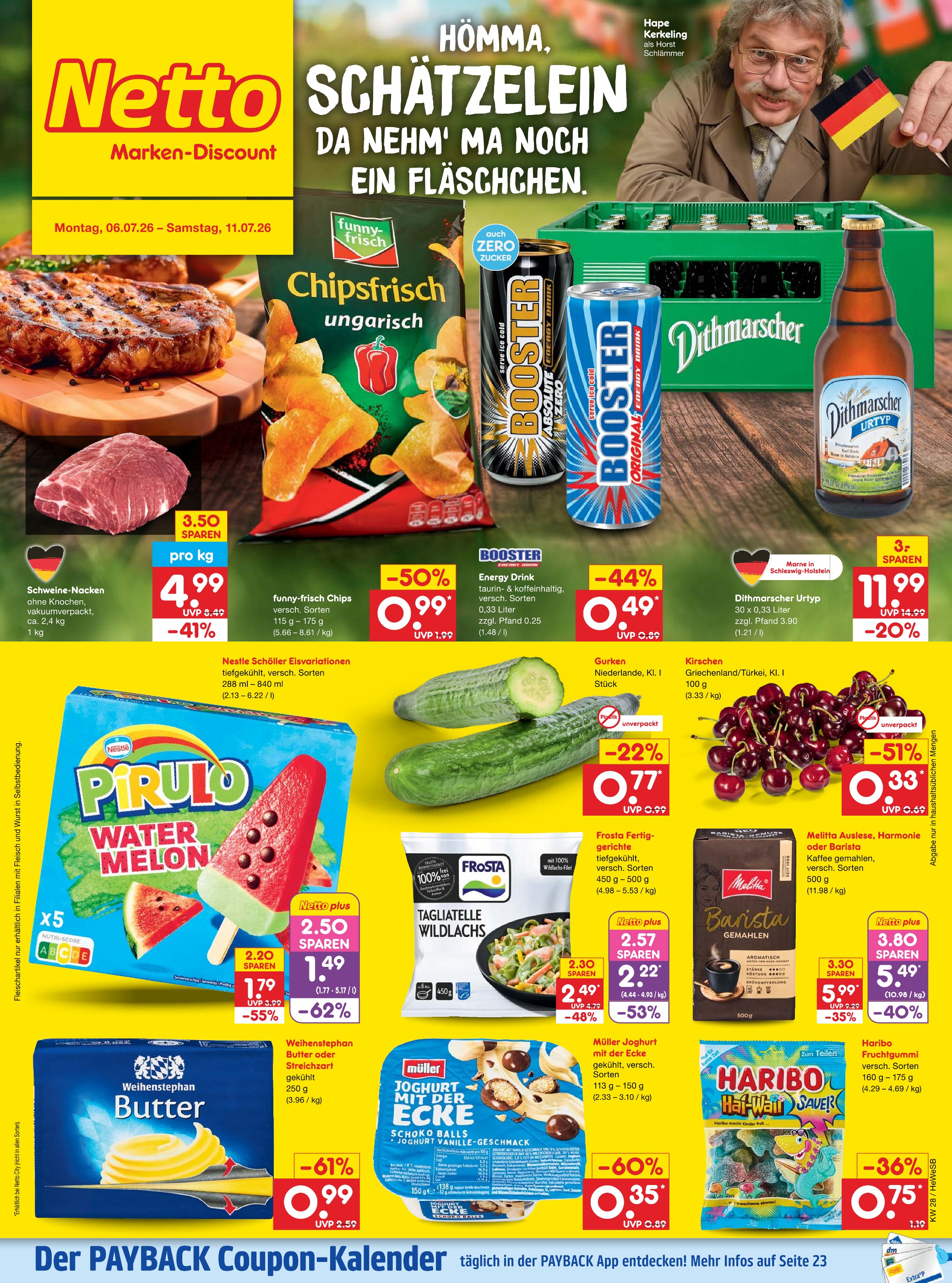Netto Marken-Discount Prospekt für Oeversee: Aktuelle Angebote, 53 Seiten, 06.07.2026 - 11.07.2026